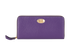 Mulberry Plaque Zip Around Wallet, front view